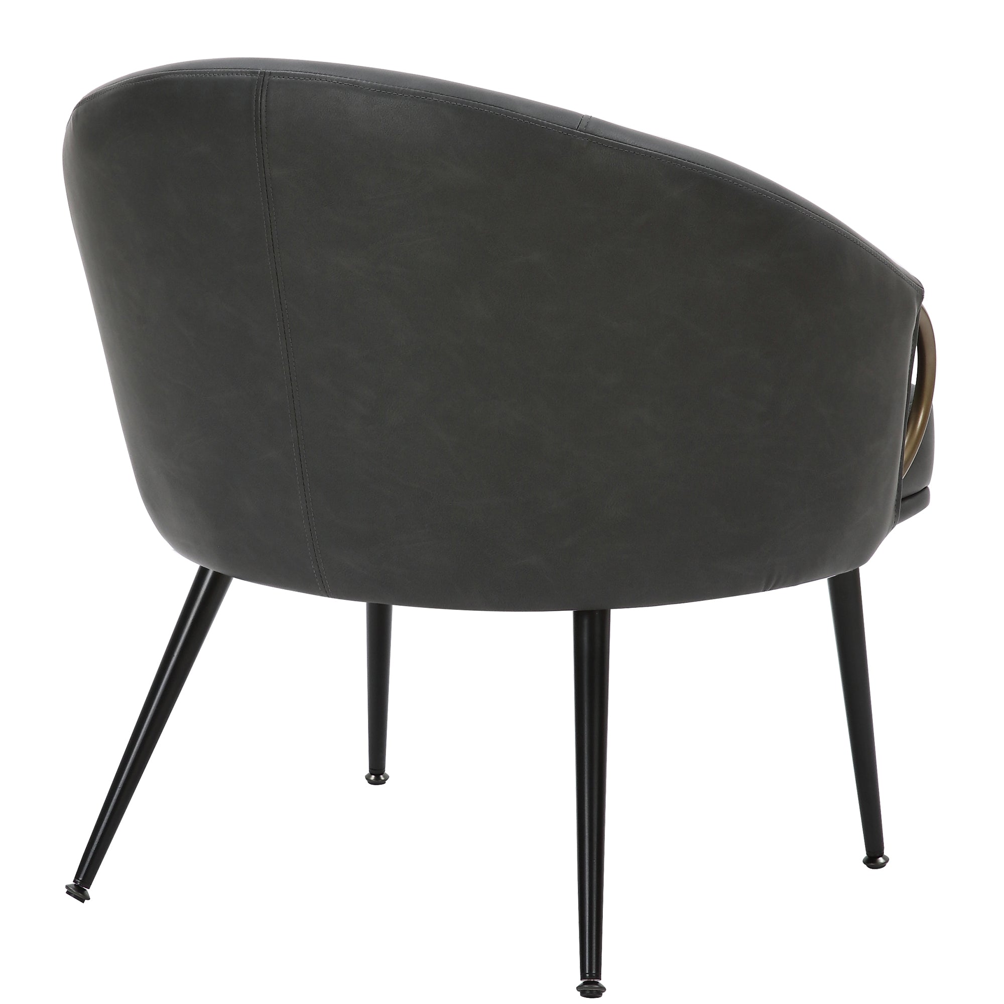 WorldwideZITA - ACCENT CHAIR - CHARCOAL