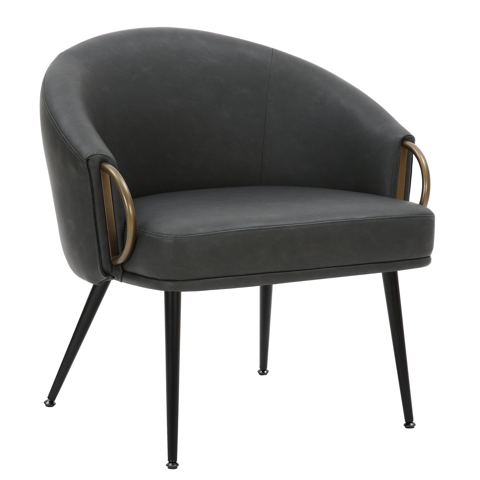 WorldwideZITA - ACCENT CHAIR - CHARCOAL