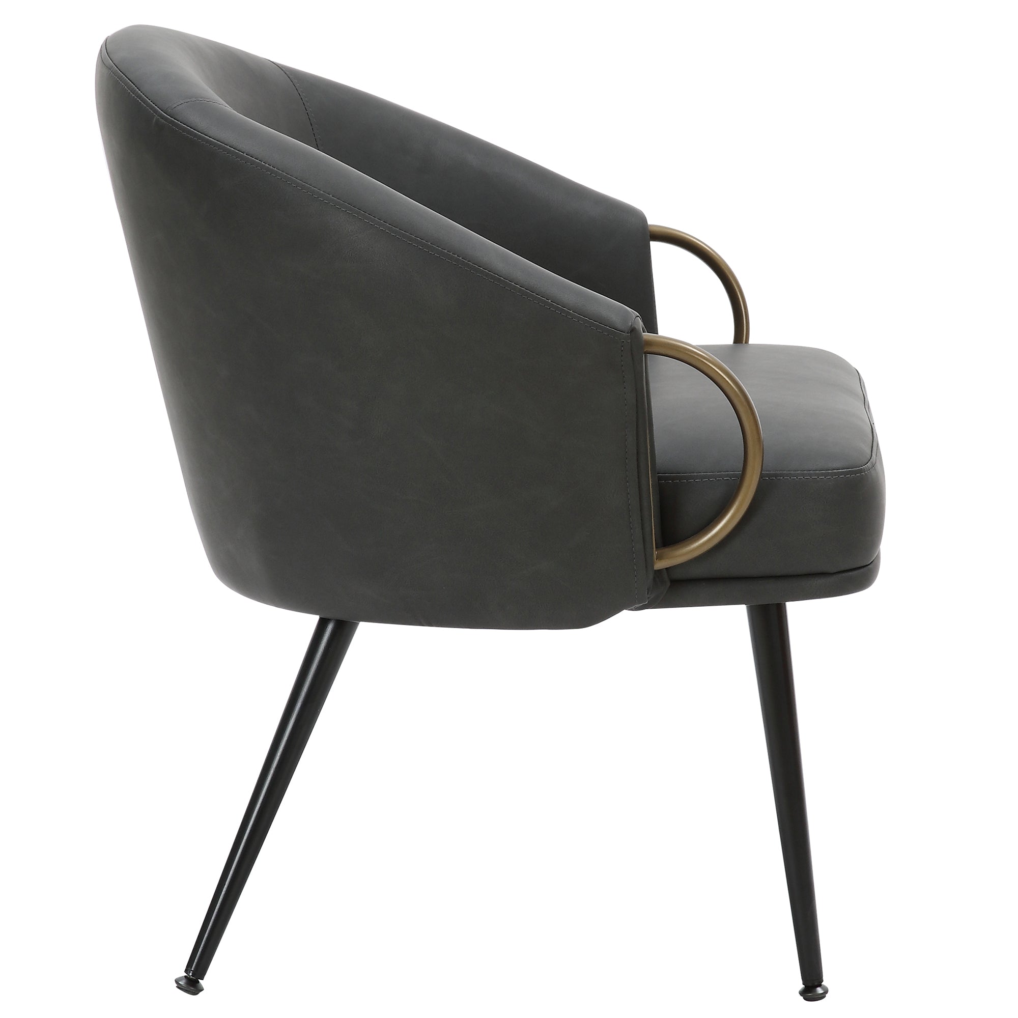 WorldwideZITA - ACCENT CHAIR - CHARCOAL