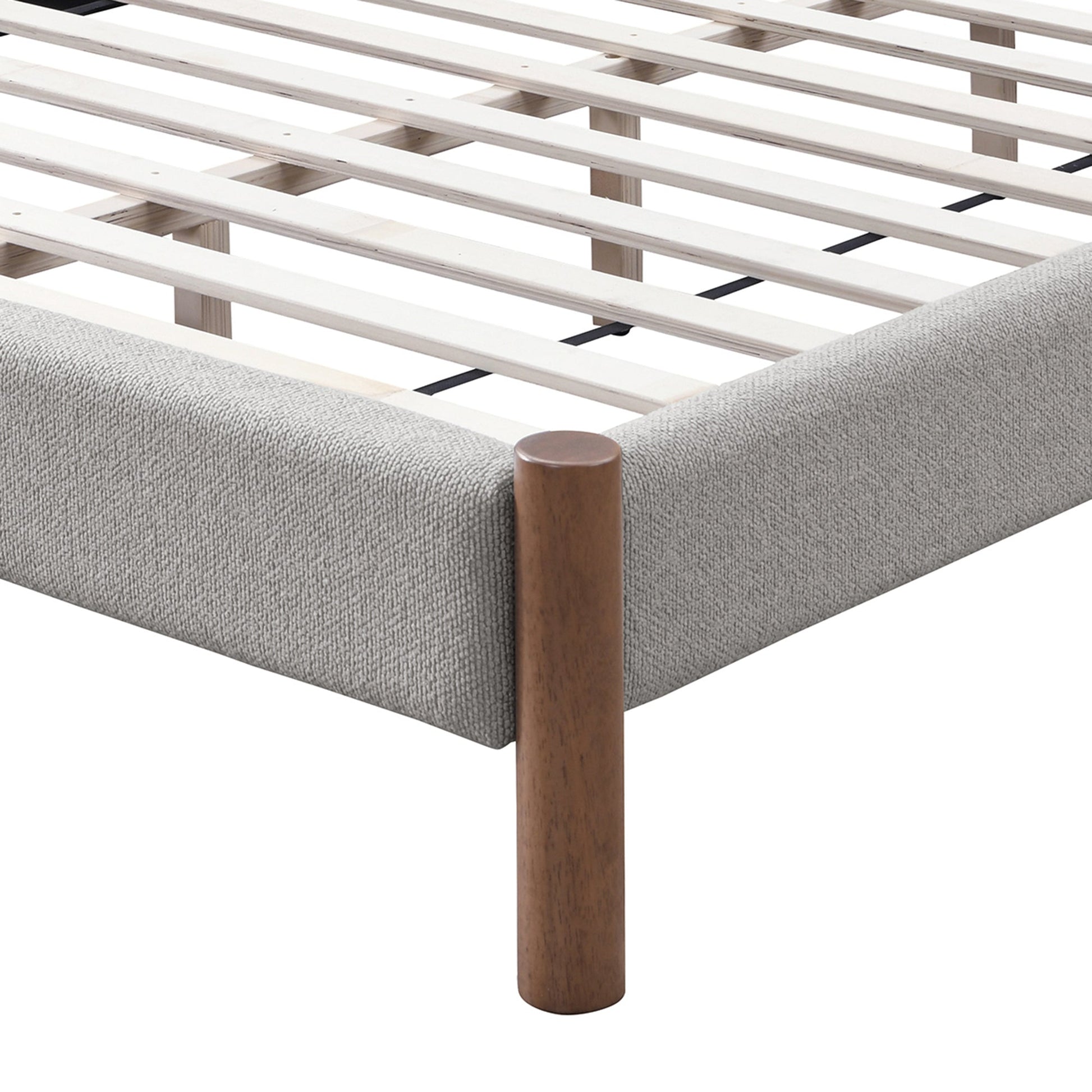 WorldwideZORAN - 60" PLATFORM BED - MUSHROOM