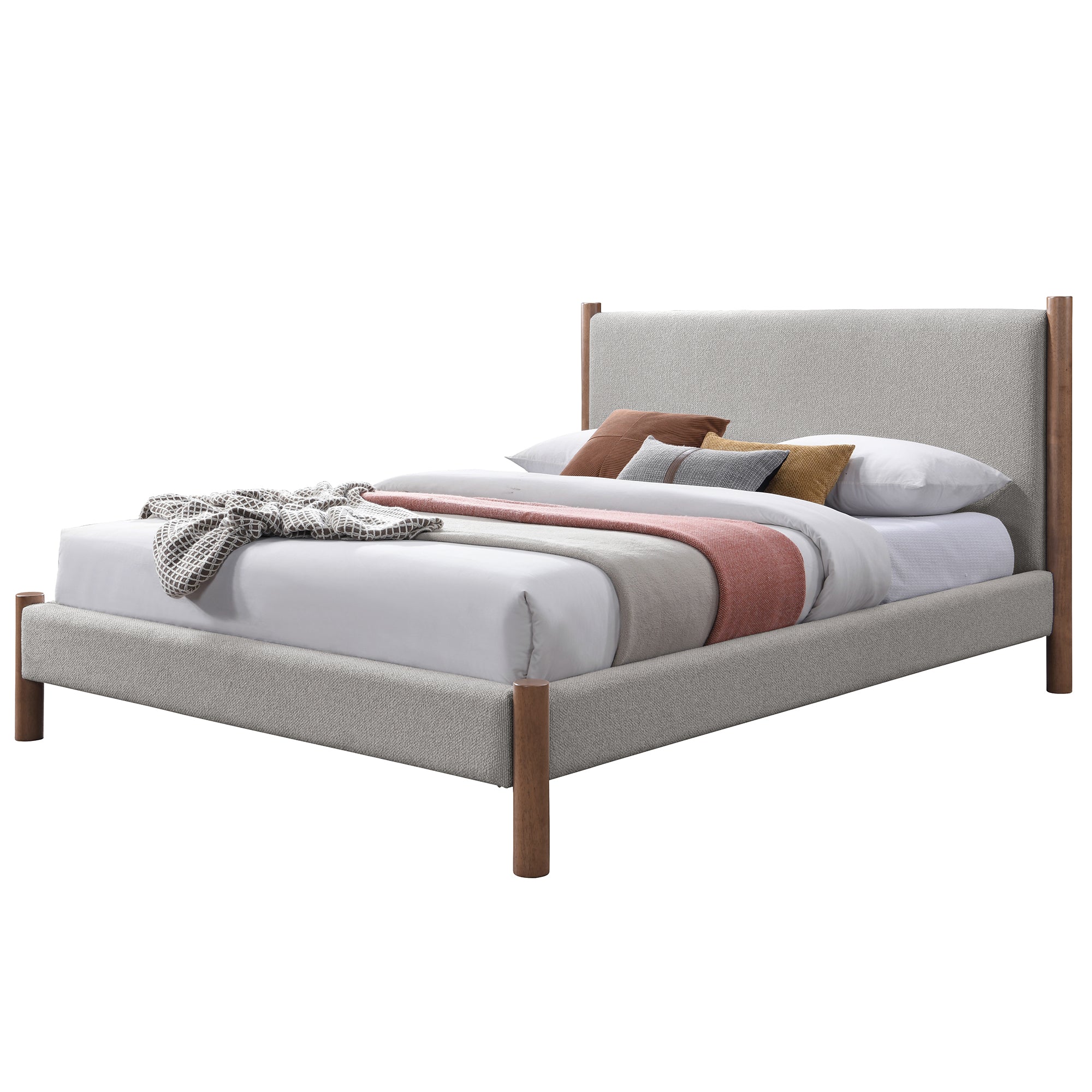 WorldwideZORAN - 60" PLATFORM BED - MUSHROOM