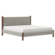 WorldwideZORAN - 78" PLATFORM BED - MUSHROOM