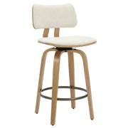 WorldwideZUNI - 26' COUNTER STOOL - BEIGE FABRIC