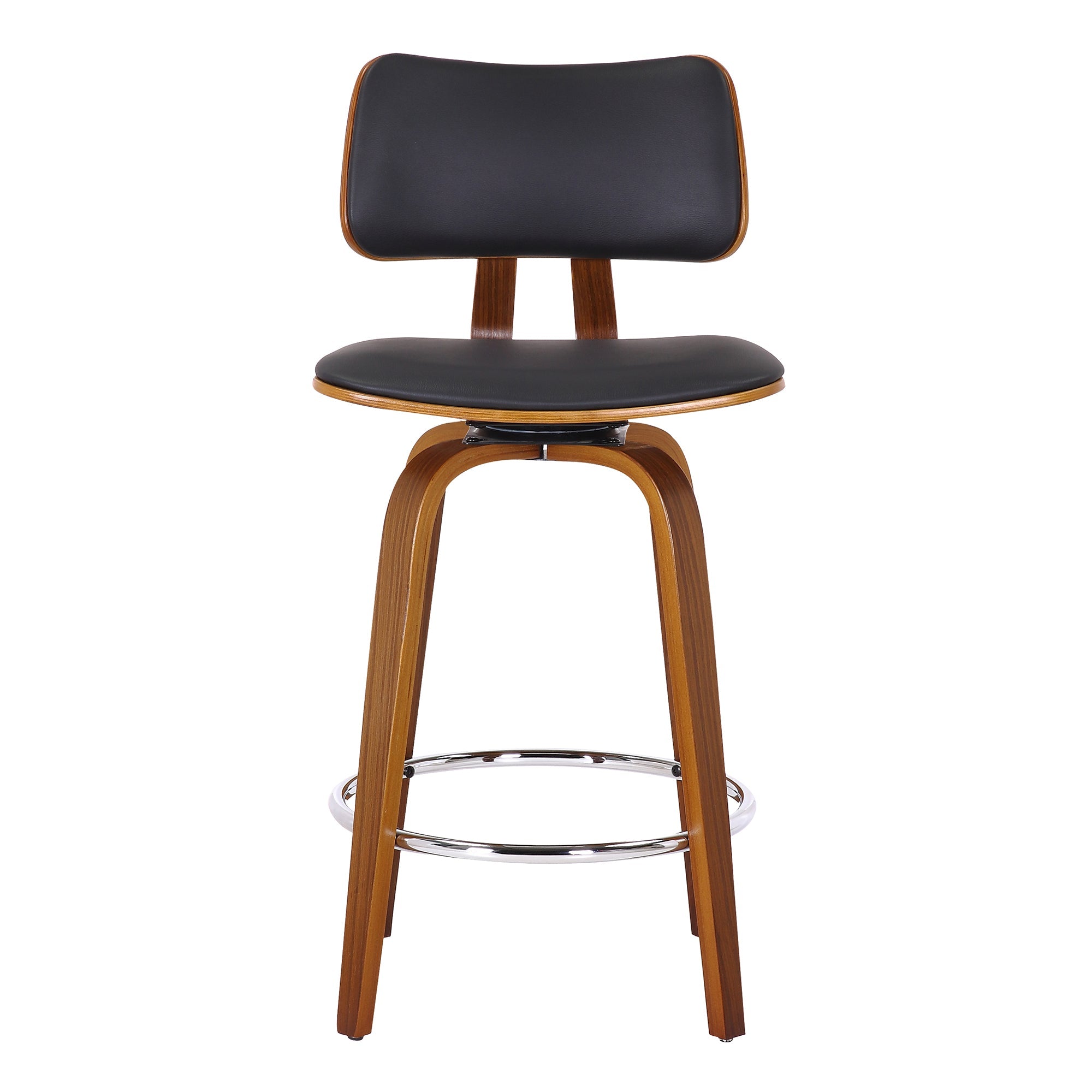 WorldwideZUNI - 26' COUNTER STOOL PU - BLACK