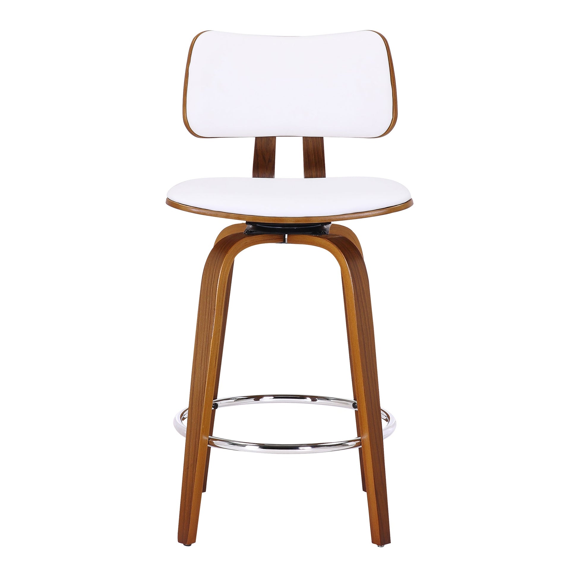 WorldwideZUNI - 26' COUNTER STOOL PU - WHITE
