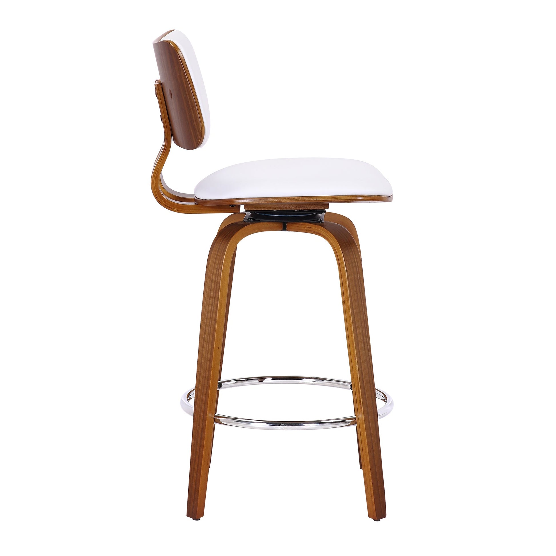 WorldwideZUNI - 26' COUNTER STOOL PU - WHITE
