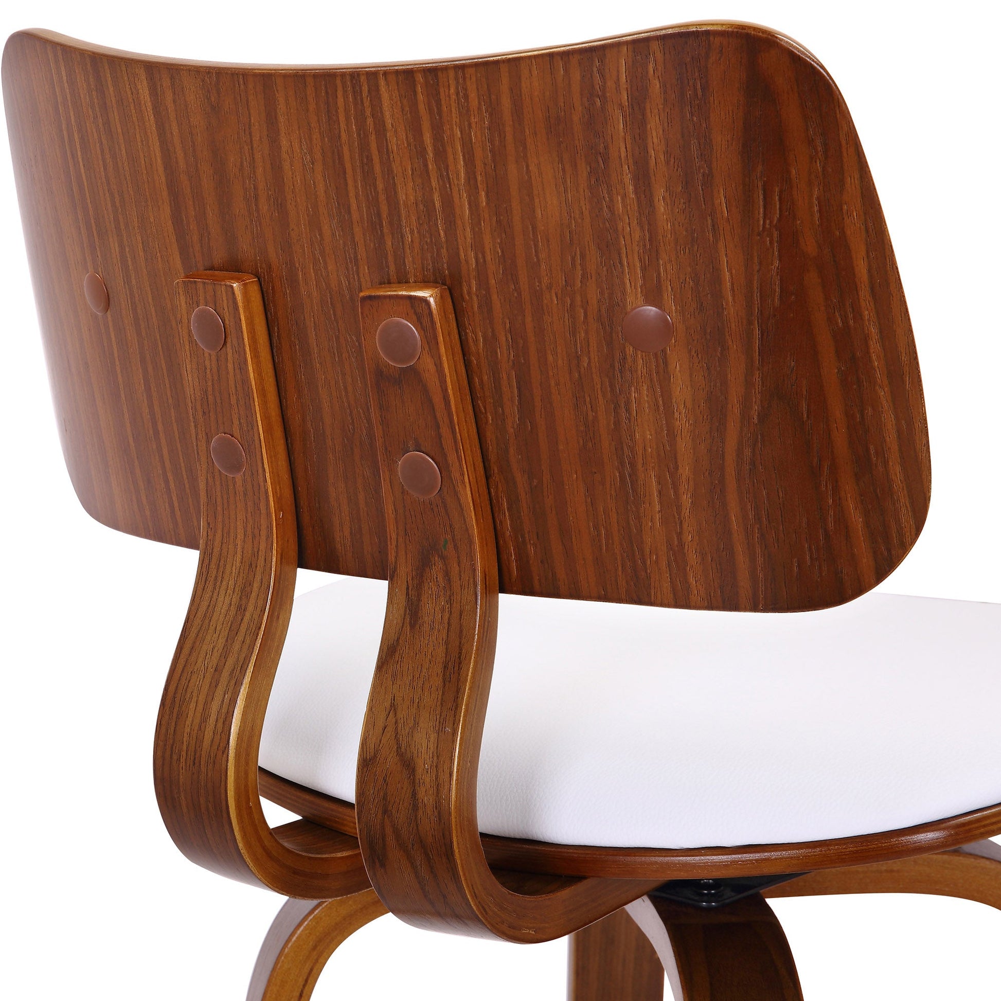 WorldwideZUNI - 26' COUNTER STOOL PU - WHITE