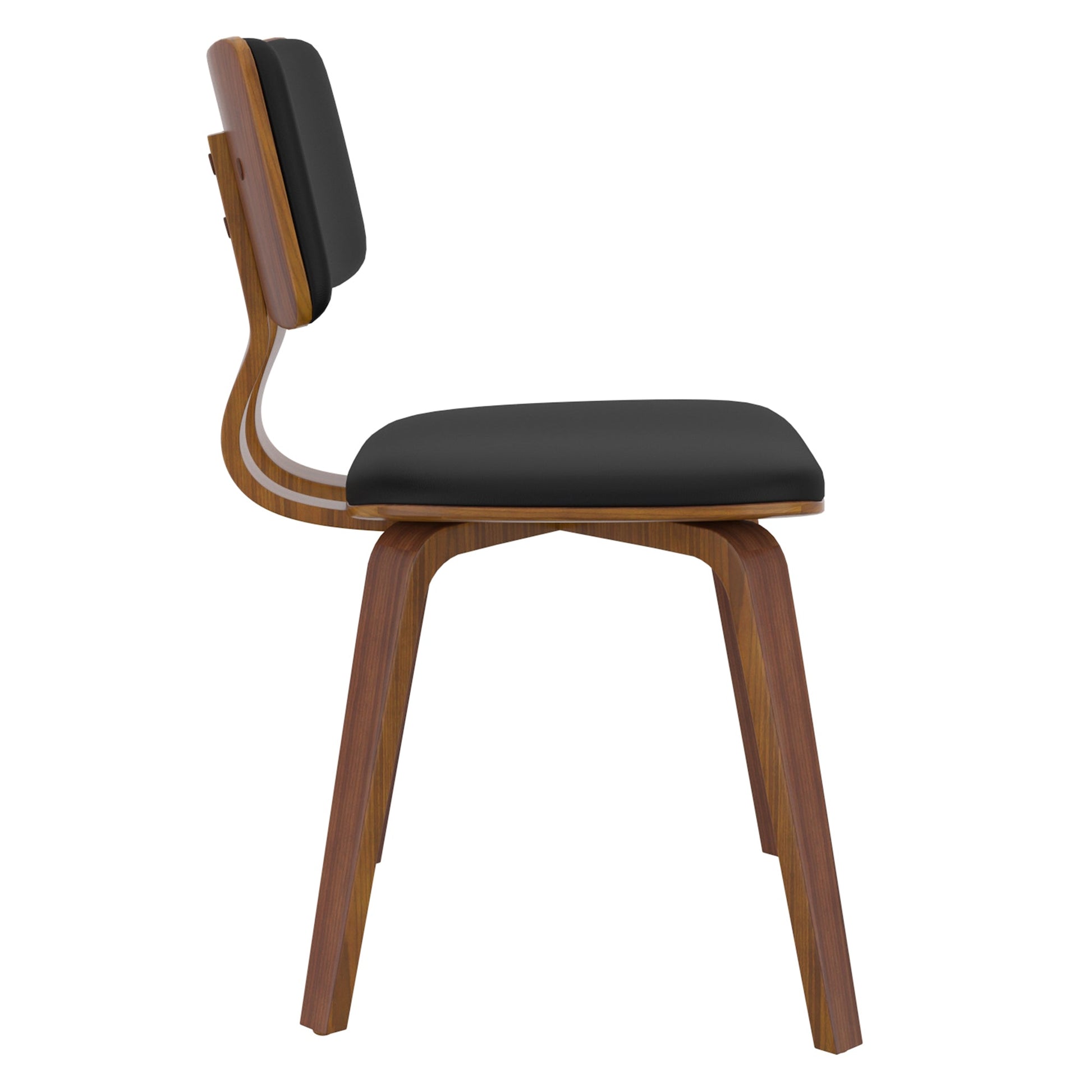 WorldwideZUNI - SIDE CHAIR PU - BLACK