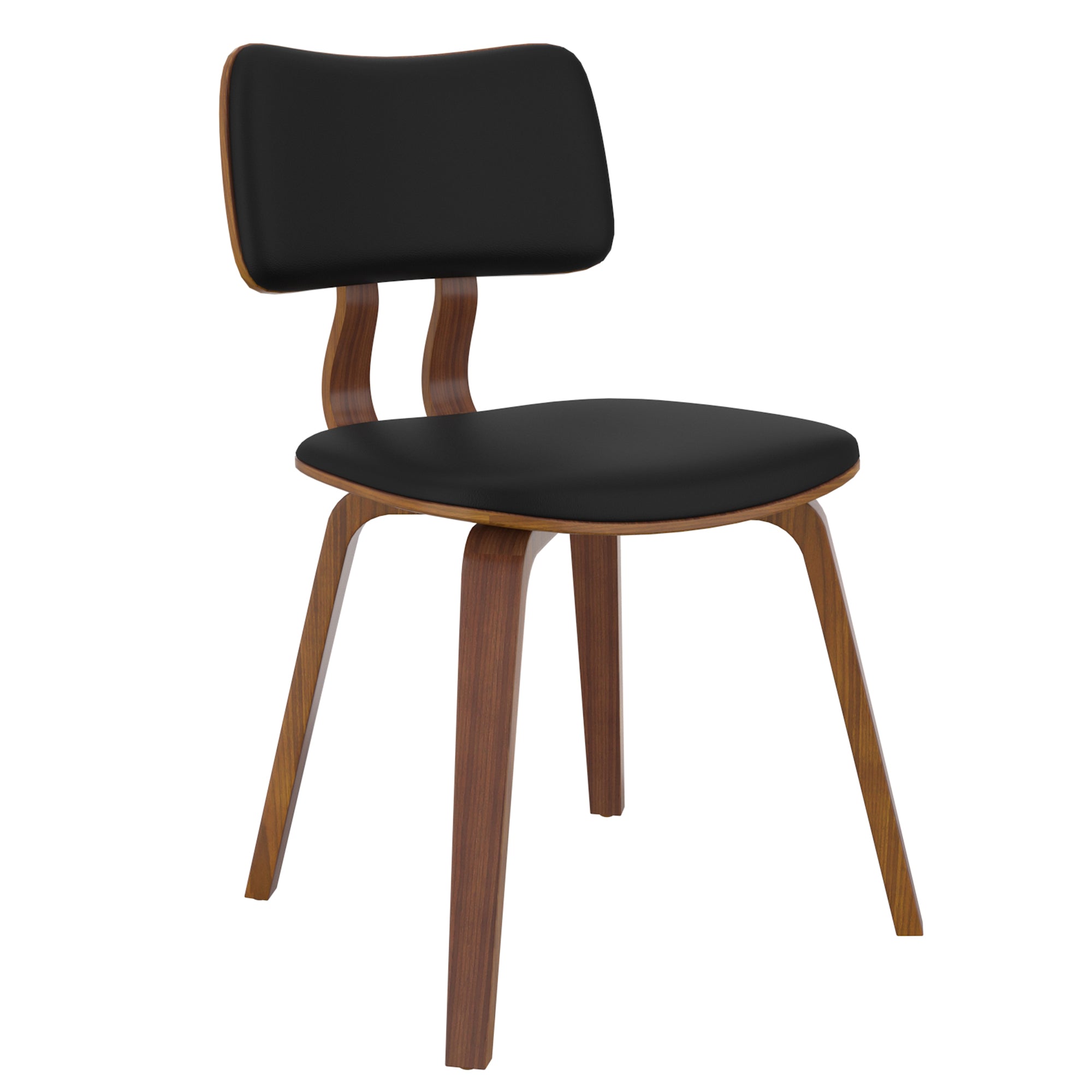 WorldwideZUNI - SIDE CHAIR PU - BLACK