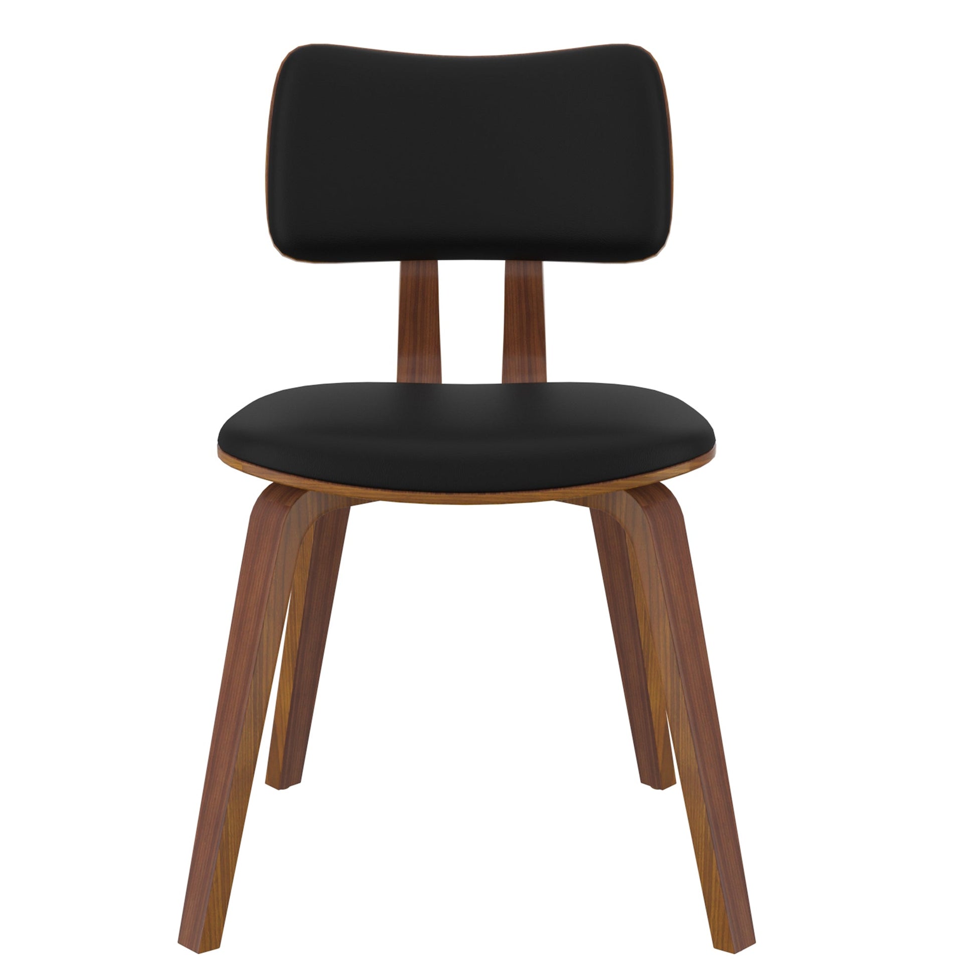 WorldwideZUNI - SIDE CHAIR PU - BLACK
