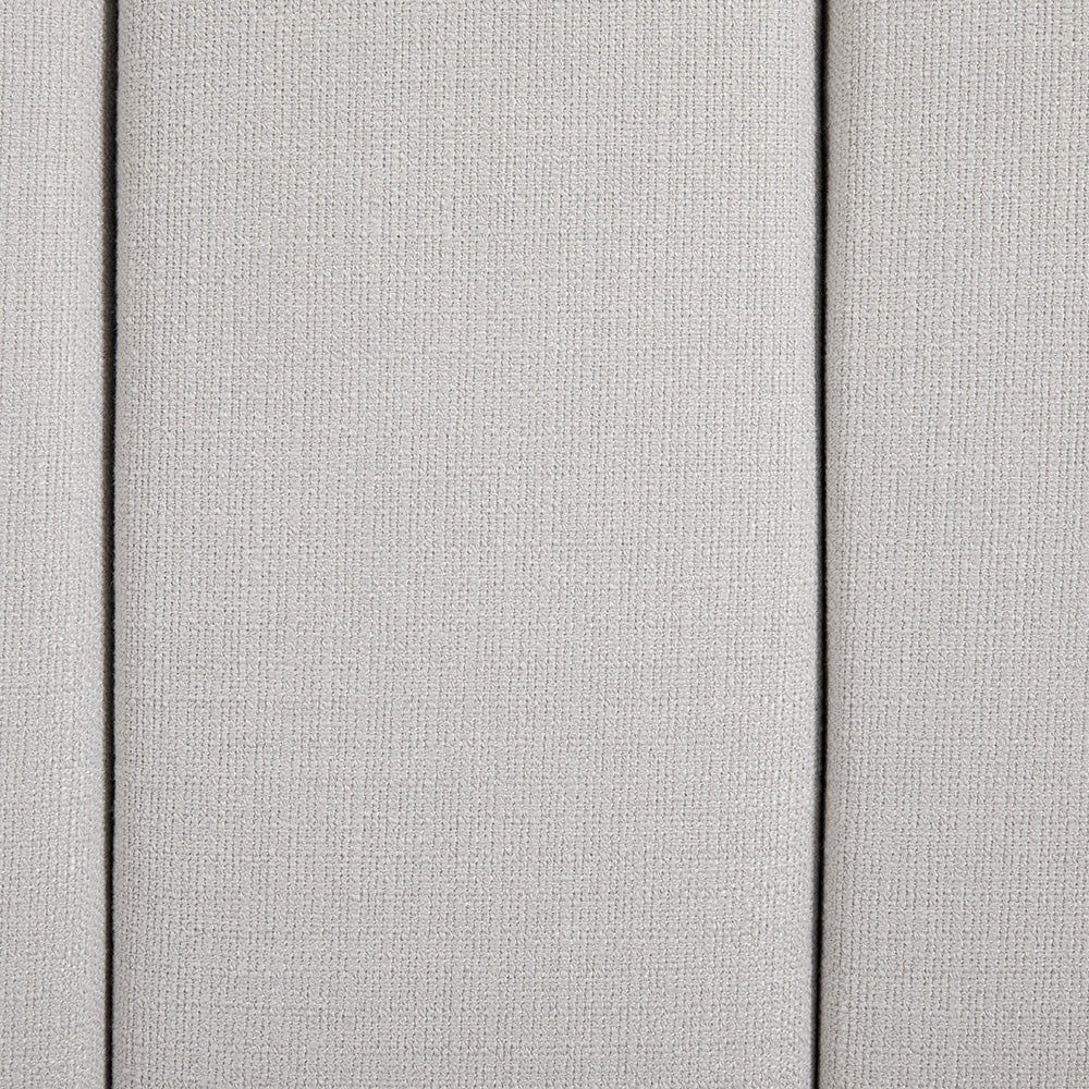 XcellaChannel Bed: Grey Linen