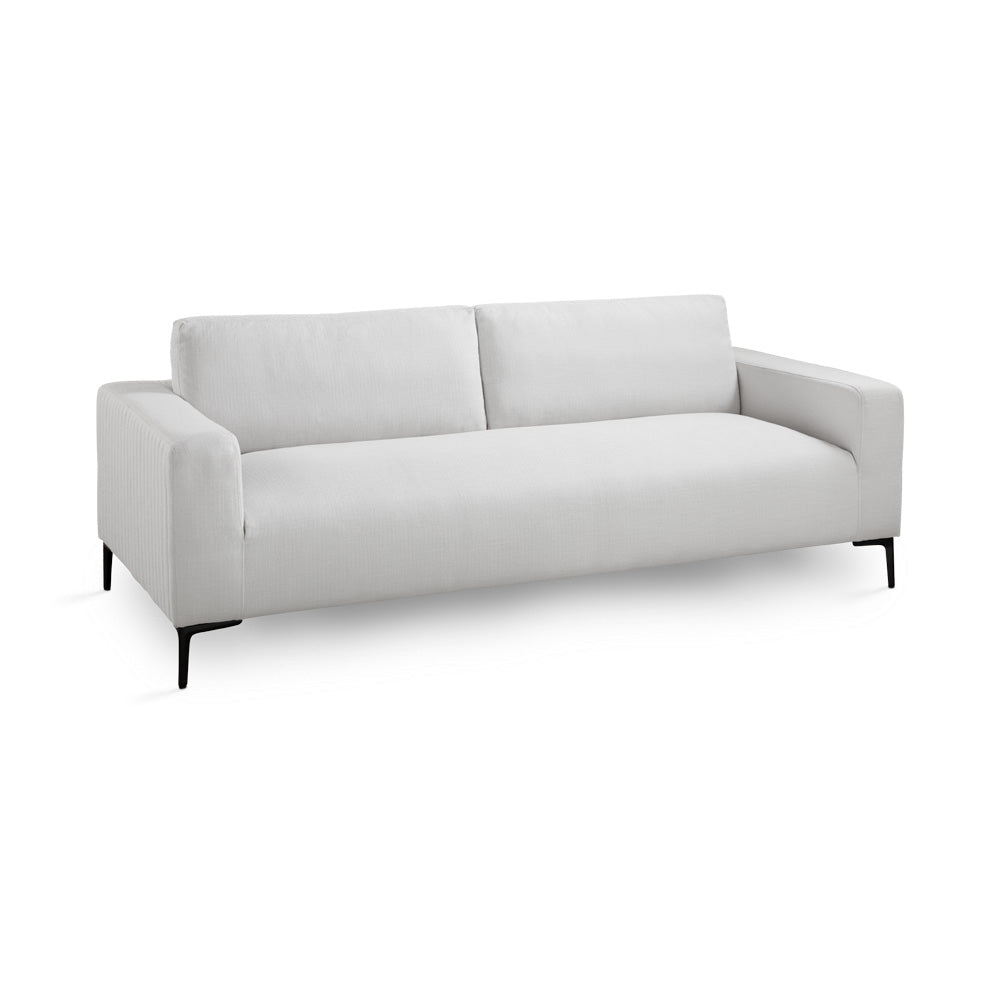 XcellaFranco Sofa: Grey Linen