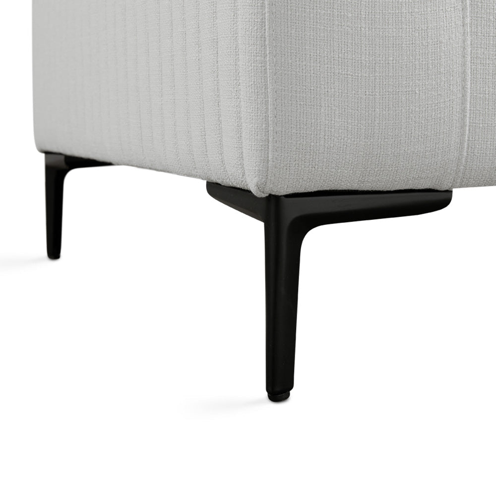XcellaFranco Sofa: Grey Linen