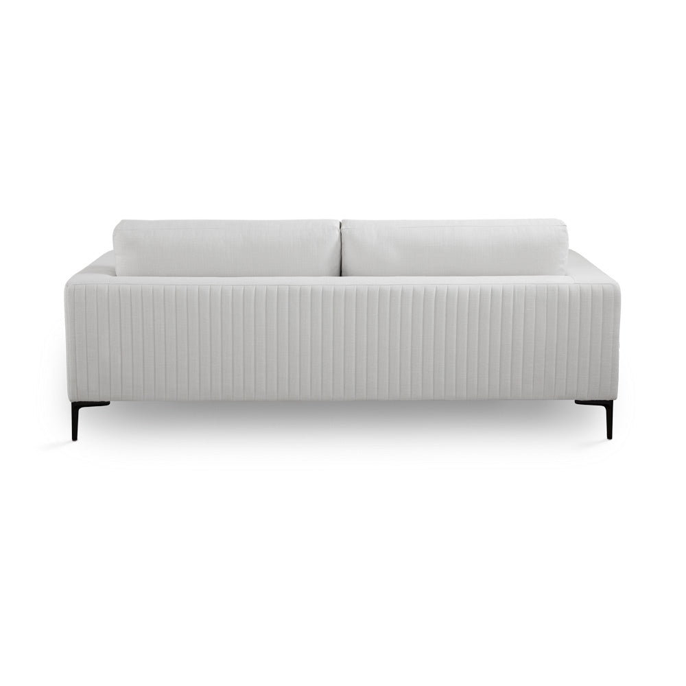 XcellaFranco Sofa: Grey Linen