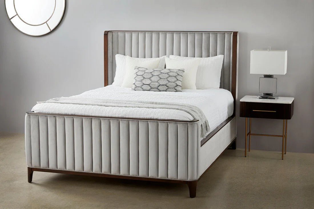 XcellaFranco Sofa: Grey Linen