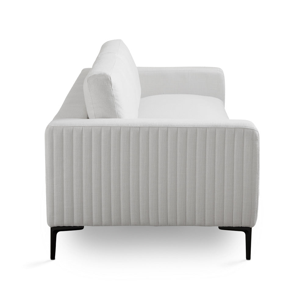 XcellaFranco Sofa: Grey Linen