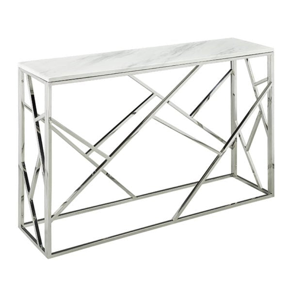 XcellaXC - Carole Marble Console Table