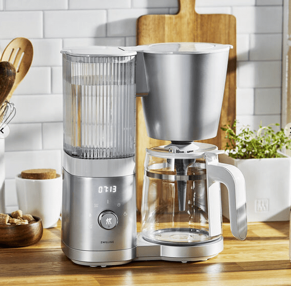 ZwillingZwilling 1.5 L Glass Carafe Drip Coffee Maker silver