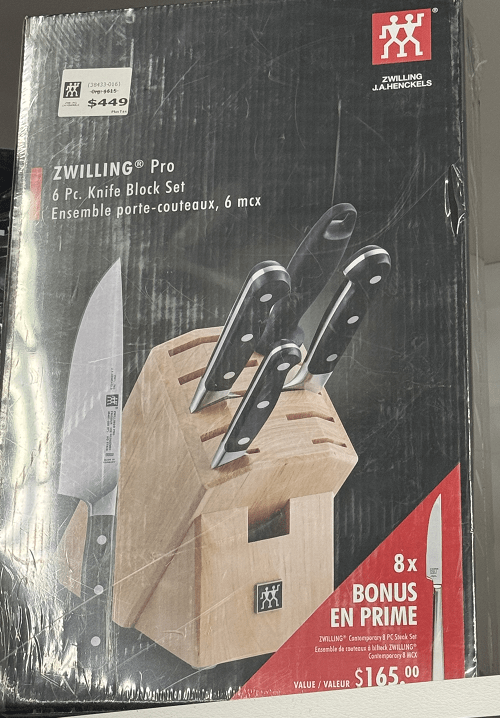 ZwillingZWILLING Pro 6 PC Knife Block Set One of Henckels Best Blocks 38433 - 016