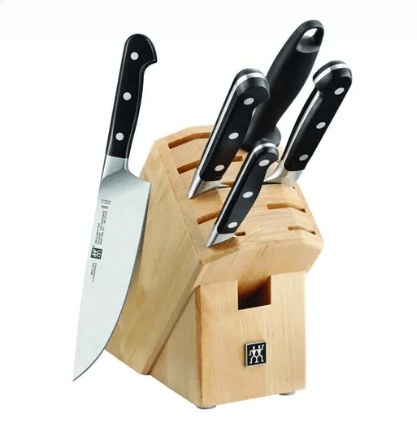 ZwillingZWILLING Pro 6 PC Knife Block Set One of Henckels Best Blocks 38433 - 016