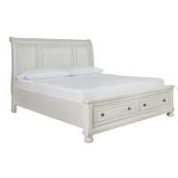 Ashley B742 Robbinsdale Queen Sleigh Bed with Storage -Queen