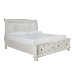 Ashley B742 Robbinsdale Queen Sleigh Bed with Storage -Queen