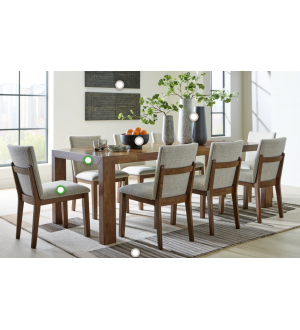 Ashley D496 7pc Dining Set 