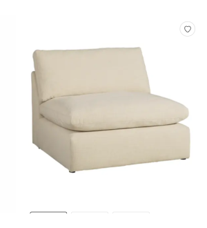 Ashley Elyza Sofa 10006/46 Armless Chair
