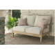 Ashley P801 Outdoor Clare View Sofa with Cushion Beige