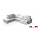 Bellini Oxford Full Leather Sectional 
