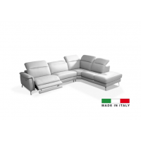 Bellini Oxford Full Leather Sectional 