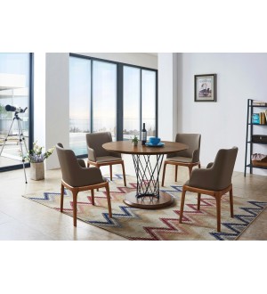 ESF 1548 Dining Table with 1628 Chairs