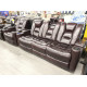 Everest Den Power Reclining Sofa and Chair (AS IS)