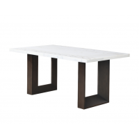 Mazin 5766M-68DT Dining Table with Marble Top