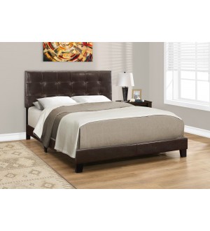 Monarch Leather-Look Queen Bed I 5922