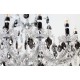 AF-Smoked Grey Asfour Crystal Chandelier 36"