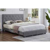 TT T2125 Grey Queen Storage Bed
