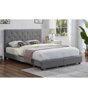 TT T2125 Grey Queen Storage Bed