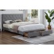 TT T2125 Grey Queen Storage Bed