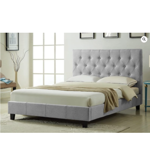 TT T2366G Grey Queen Bed 