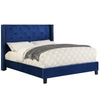 ww-Lino 60" Bed in Blue