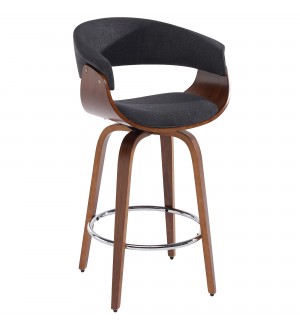 WW-Holt 26" Counter Stool in Charcoal Grey