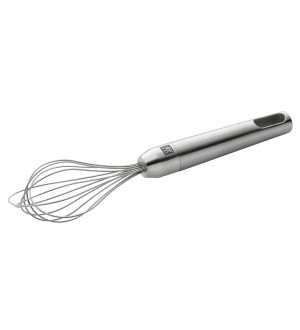ZWILLING TWIN PURE STEEL WHISK, 23 CM | SILVER | 18/10 STAINLESS STEEL 