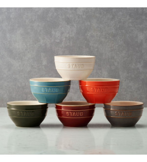 Zwilling 6 PIECE CERAMIC BOWL SET, MIXED COLOURS 40508-274