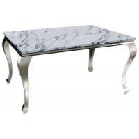 Sintered Stone DiningTable, MS-Tusk Marble Dining Table